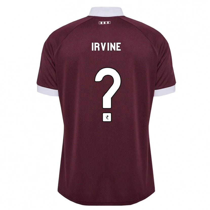 Danxen Herren Dylan Irvine #0 Burgunder Weiß Heimtrikot Trikot 2026/27 T-Shirt