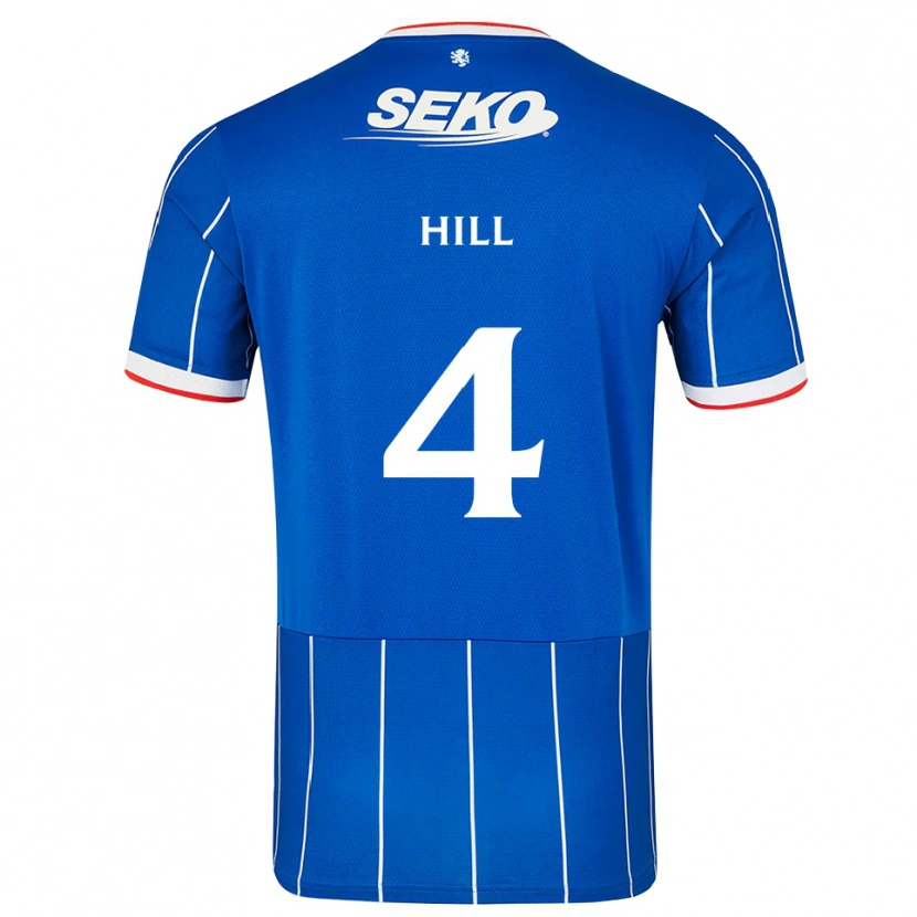 Danxen Herren Kathryn Hill #4 Rot Blau Weiß Heimtrikot Trikot 2026/27 T-Shirt
