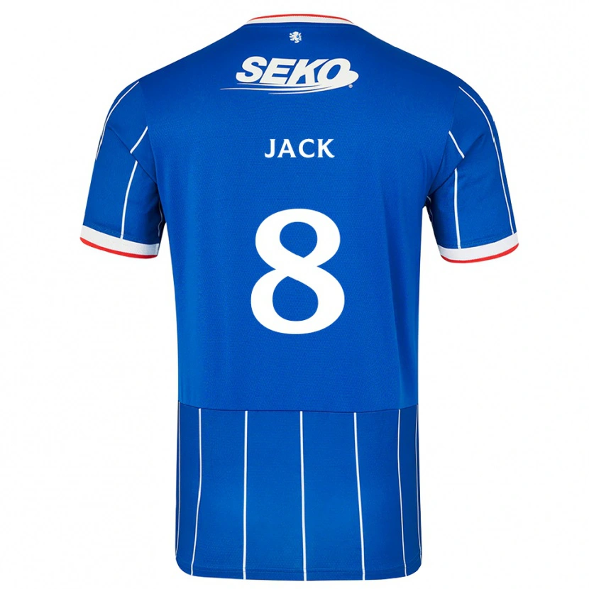 Danxen Herren Ryan Jack #8 Rot Blau Weiß Heimtrikot Trikot 2026/27 T-Shirt