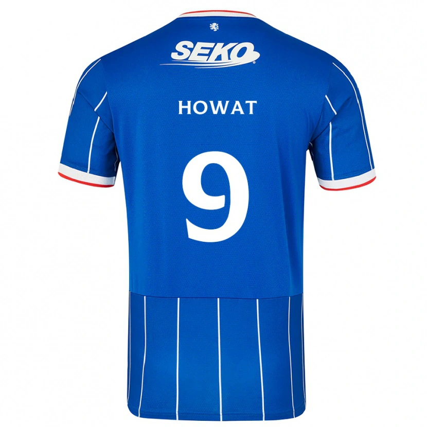 Danxen Herren Kirsty Howat #9 Rot Blau Weiß Heimtrikot Trikot 2026/27 T-Shirt