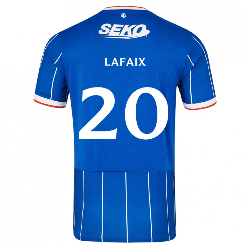 Danxen Herren Camille Lafaix #20 Rot Blau Weiß Heimtrikot Trikot 2026/27 T-Shirt