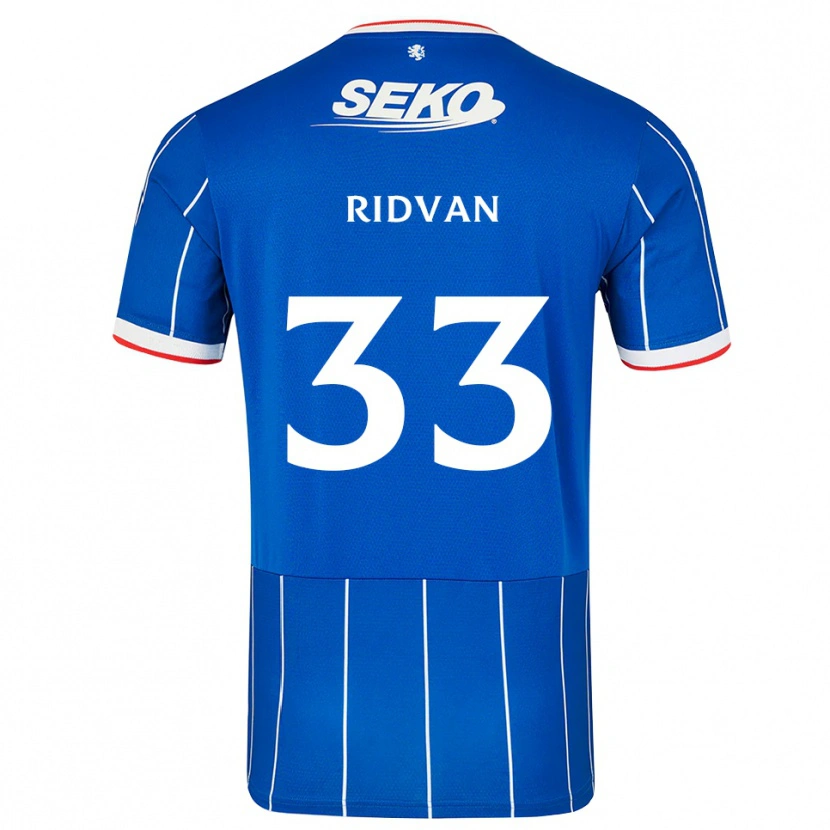 Danxen Herren Rıdvan Yılmaz #33 Rot Blau Weiß Heimtrikot Trikot 2026/27 T-Shirt