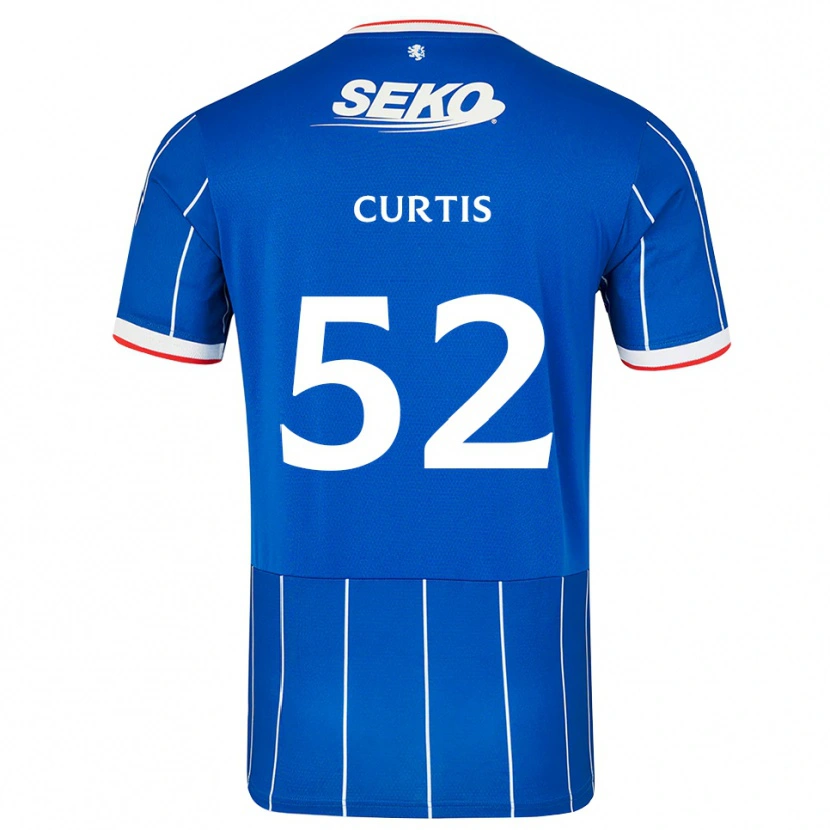 Danxen Herren Findlay Curtis #52 Rot Blau Weiß Heimtrikot Trikot 2026/27 T-Shirt