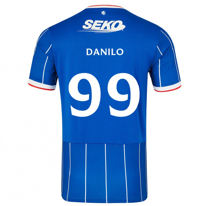 Danxen Herren Danilo #99 Rot Blau Weiß Heimtrikot Trikot 2026/27 T-Shirt