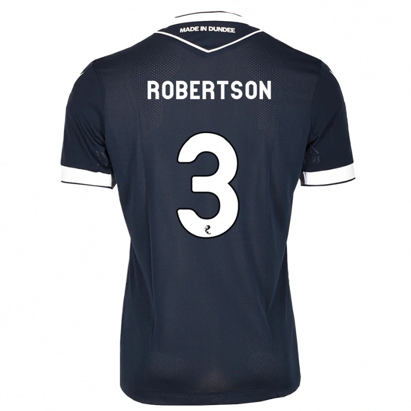 Danxen Herren Clark Robertson #3 Mitternachtsblau Weiß Heimtrikot Trikot 2026/27 T-Shirt