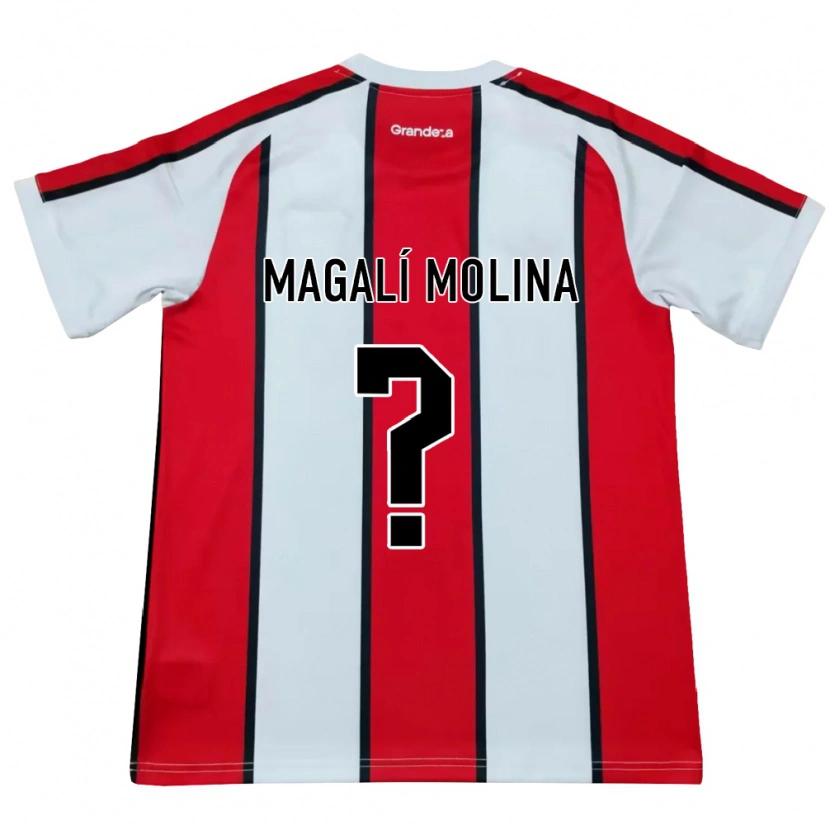 Danxen Herren Celena Magalí Molina #0 Weiß Rot Schwarz Auswärtstrikot Trikot 2026/27 T-Shirt