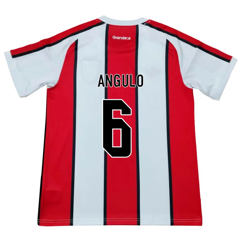 Danxen Herren Tamara Angulo #6 Weiß Rot Schwarz Auswärtstrikot Trikot 2026/27 T-Shirt
