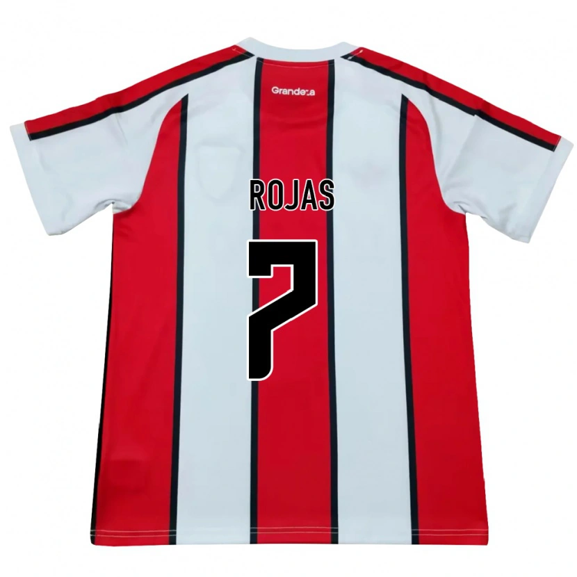 Danxen Herren Matias Rojas #7 Weiß Rot Schwarz Auswärtstrikot Trikot 2026/27 T-Shirt