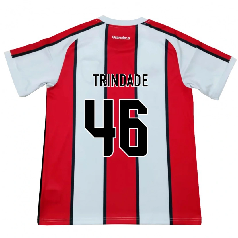 Danxen Herren Gonzalo Trindade #46 Weiß Rot Schwarz Auswärtstrikot Trikot 2026/27 T-Shirt