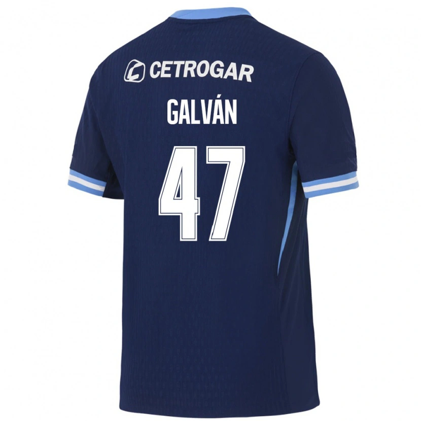 Danxen Herren Ignacio Galvan #47 Königsblau Hellblau Weiß Auswärtstrikot Trikot 2026/27 T-Shirt
