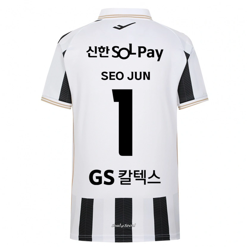 Danxen Herren Seo-Jun Lee #1 Schwarz Weiß Auswärtstrikot Trikot 2026/27 T-Shirt