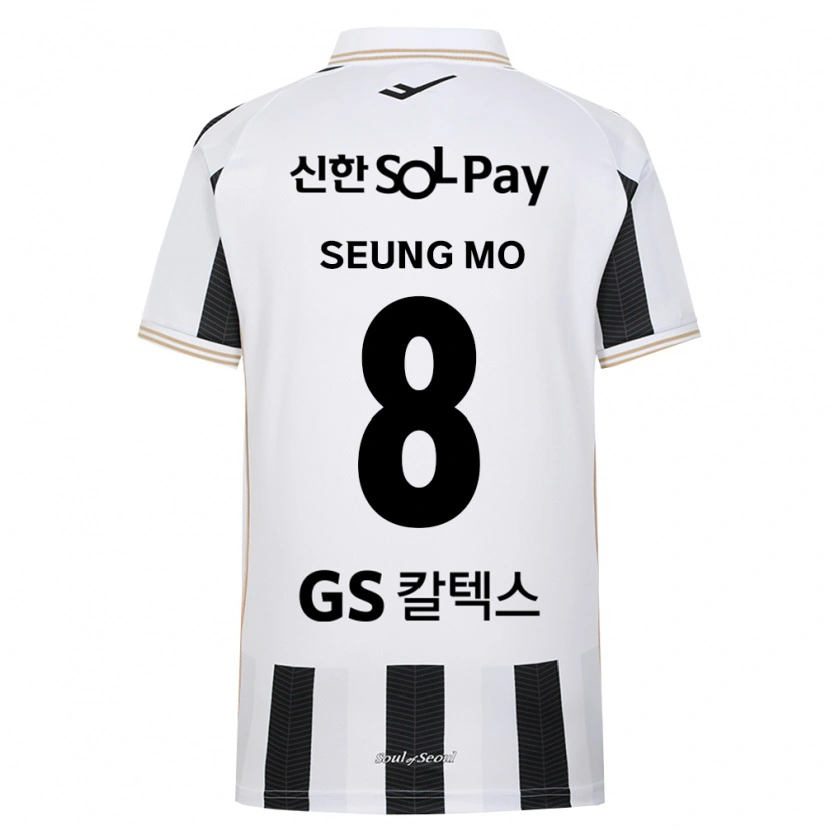 Danxen Herren Seung-Mo Lee #8 Schwarz Weiß Auswärtstrikot Trikot 2026/27 T-Shirt