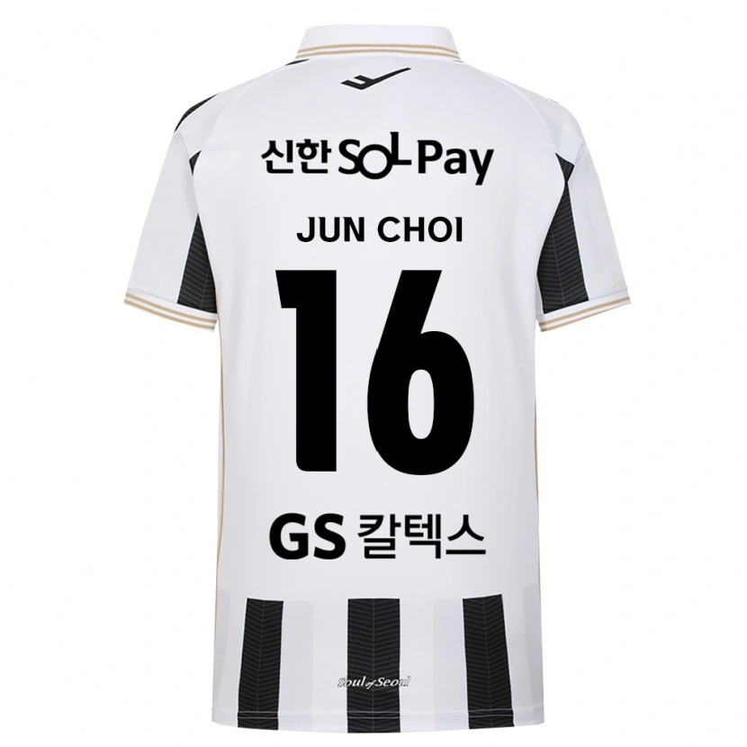 Danxen Herren Jun Choi #16 Schwarz Weiß Auswärtstrikot Trikot 2026/27 T-Shirt