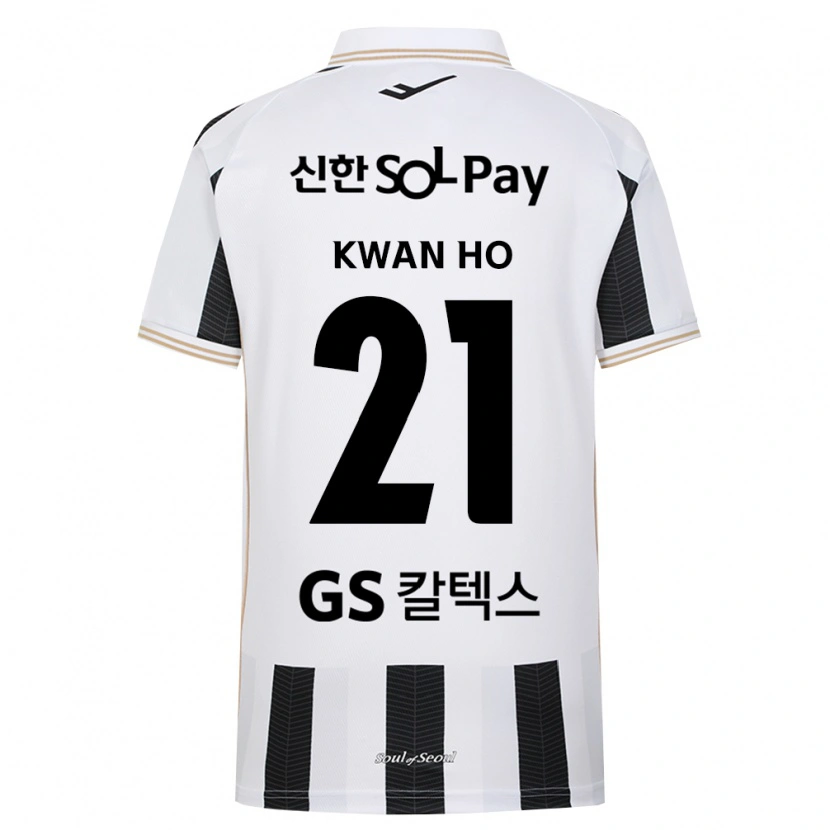 Danxen Herren Kwan-Ho Han #21 Schwarz Weiß Auswärtstrikot Trikot 2026/27 T-Shirt
