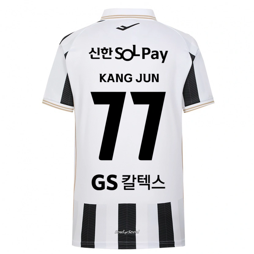 Danxen Herren Kang-Jun Kim #77 Schwarz Weiß Auswärtstrikot Trikot 2026/27 T-Shirt
