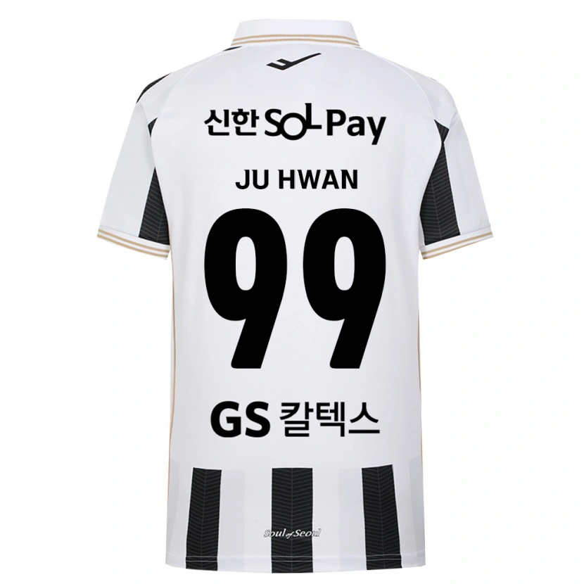 Danxen Herren Ju-Hwan Seo #99 Schwarz Weiß Auswärtstrikot Trikot 2026/27 T-Shirt