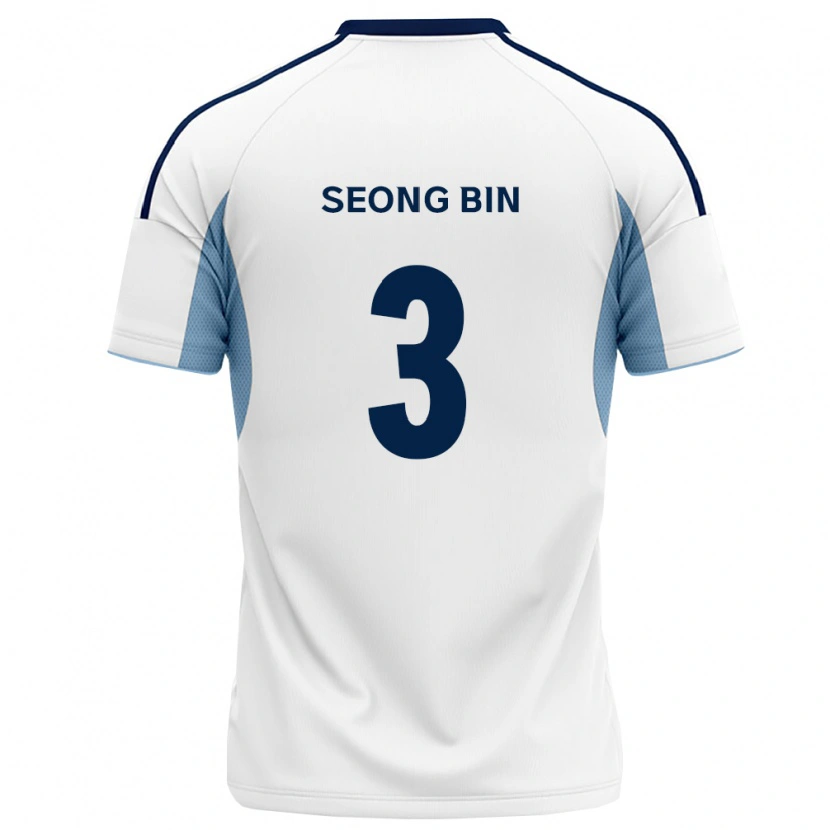 Danxen Herren Seong-Bin Jung #3 Königsblau Weiß Auswärtstrikot Trikot 2026/27 T-Shirt