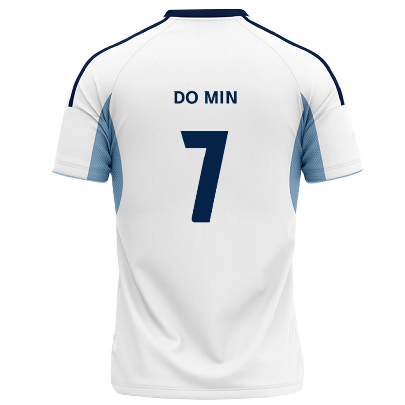 Danxen Herren Do-Min Kim #7 Königsblau Weiß Auswärtstrikot Trikot 2026/27 T-Shirt