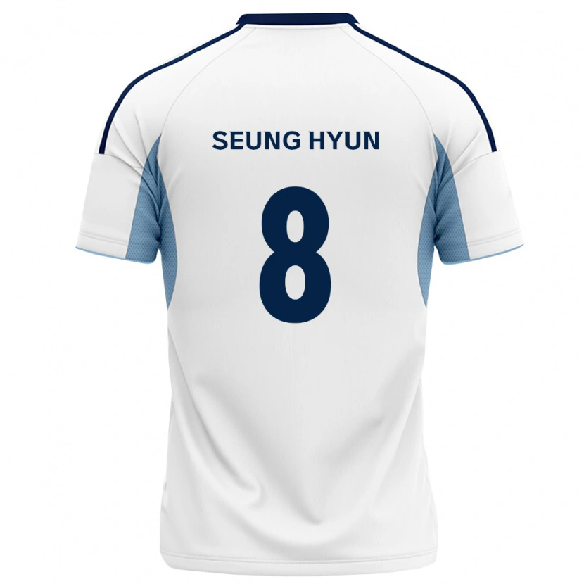 Danxen Herren Seung-Hyun Kim #8 Königsblau Weiß Auswärtstrikot Trikot 2026/27 T-Shirt