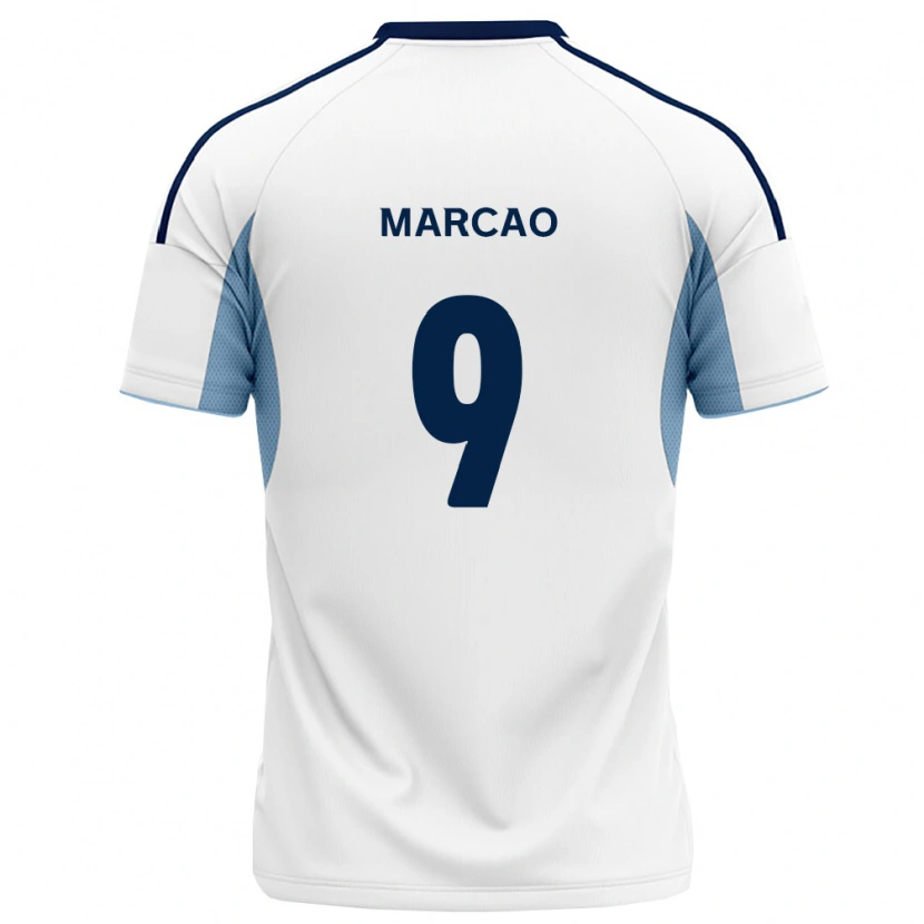 Danxen Herren Marcos Vinicius Amaral Alves #9 Königsblau Weiß Auswärtstrikot Trikot 2026/27 T-Shirt