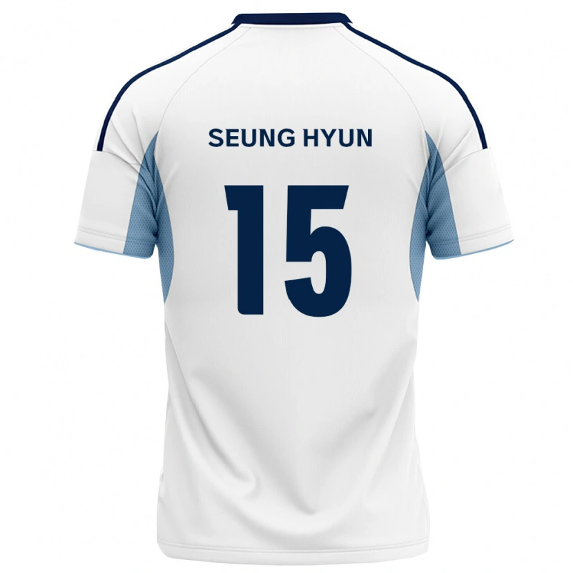 Danxen Herren Seung-Hyun Jung #15 Königsblau Weiß Auswärtstrikot Trikot 2026/27 T-Shirt