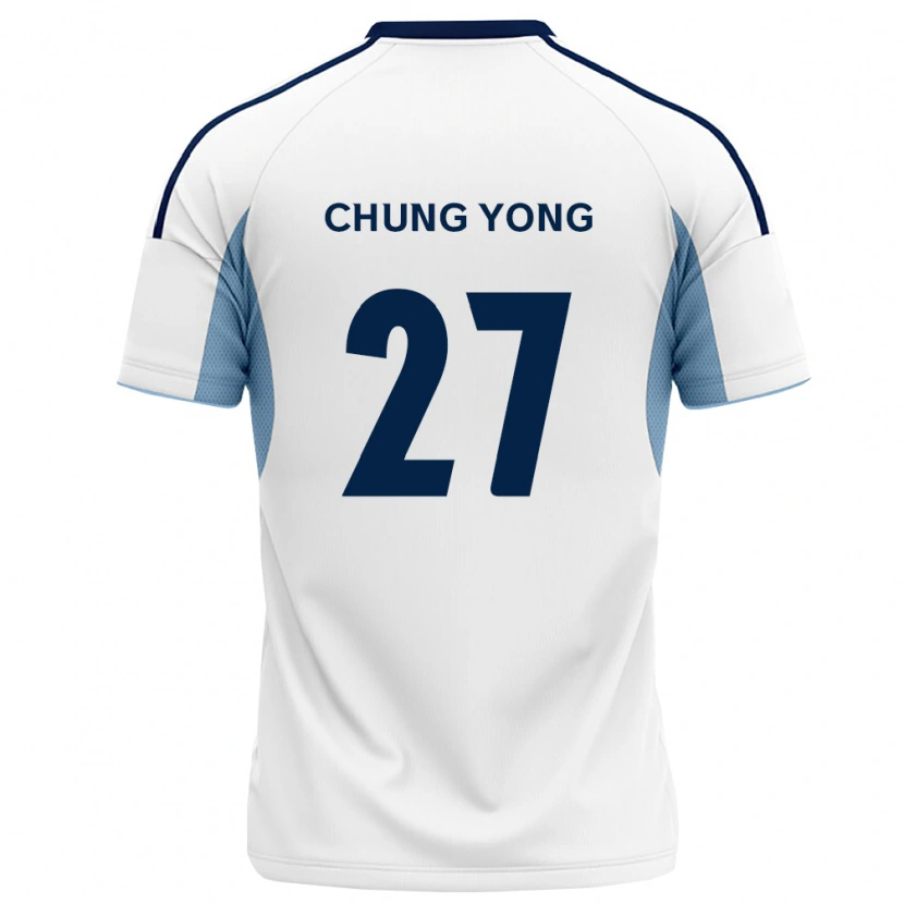 Danxen Herren Chung-Yong Lee #27 Königsblau Weiß Auswärtstrikot Trikot 2026/27 T-Shirt