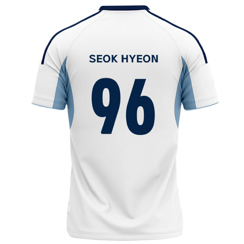Danxen Herren Seok-Hyeon Choi #96 Königsblau Weiß Auswärtstrikot Trikot 2026/27 T-Shirt