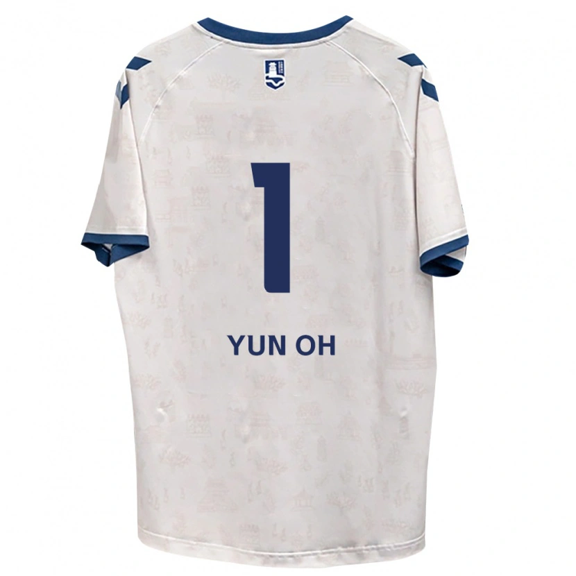 Danxen Herren Yun-Oh Lee #1 Königsblau Weiß Auswärtstrikot Trikot 2026/27 T-Shirt