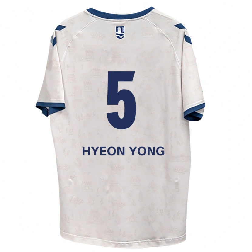 Danxen Herren Hyeon-Yong Lee #5 Königsblau Weiß Auswärtstrikot Trikot 2026/27 T-Shirt