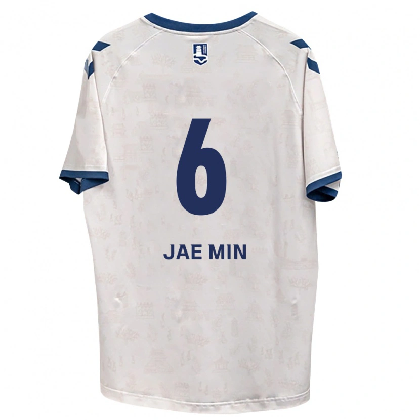 Danxen Herren Jae-Min Chun #6 Königsblau Weiß Auswärtstrikot Trikot 2026/27 T-Shirt