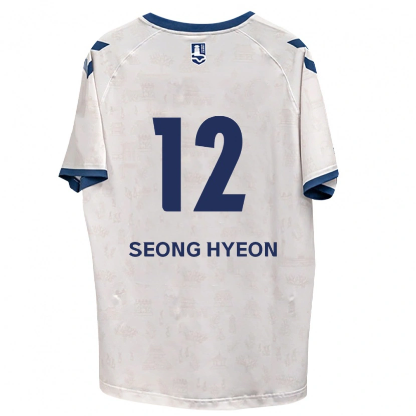 Danxen Herren Seong-Hyeon Choi #12 Königsblau Weiß Auswärtstrikot Trikot 2026/27 T-Shirt