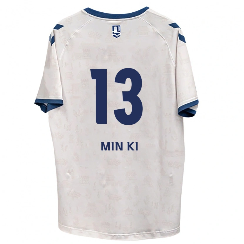 Danxen Herren Min-Ki Jeong #13 Königsblau Weiß Auswärtstrikot Trikot 2026/27 T-Shirt