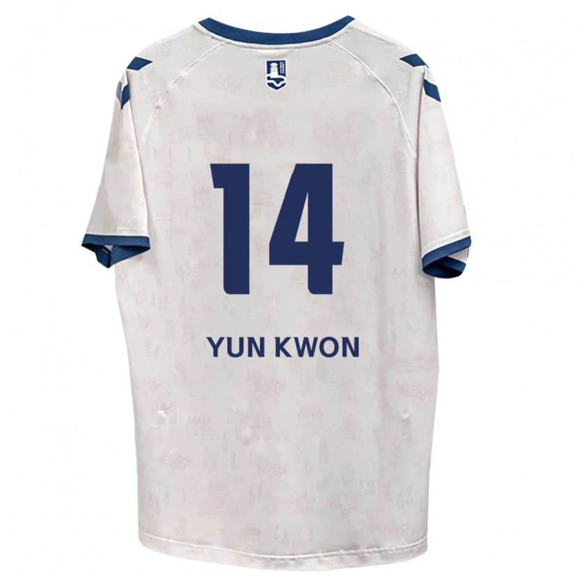 Danxen Herren Yun-Kwon Cho #14 Königsblau Weiß Auswärtstrikot Trikot 2026/27 T-Shirt