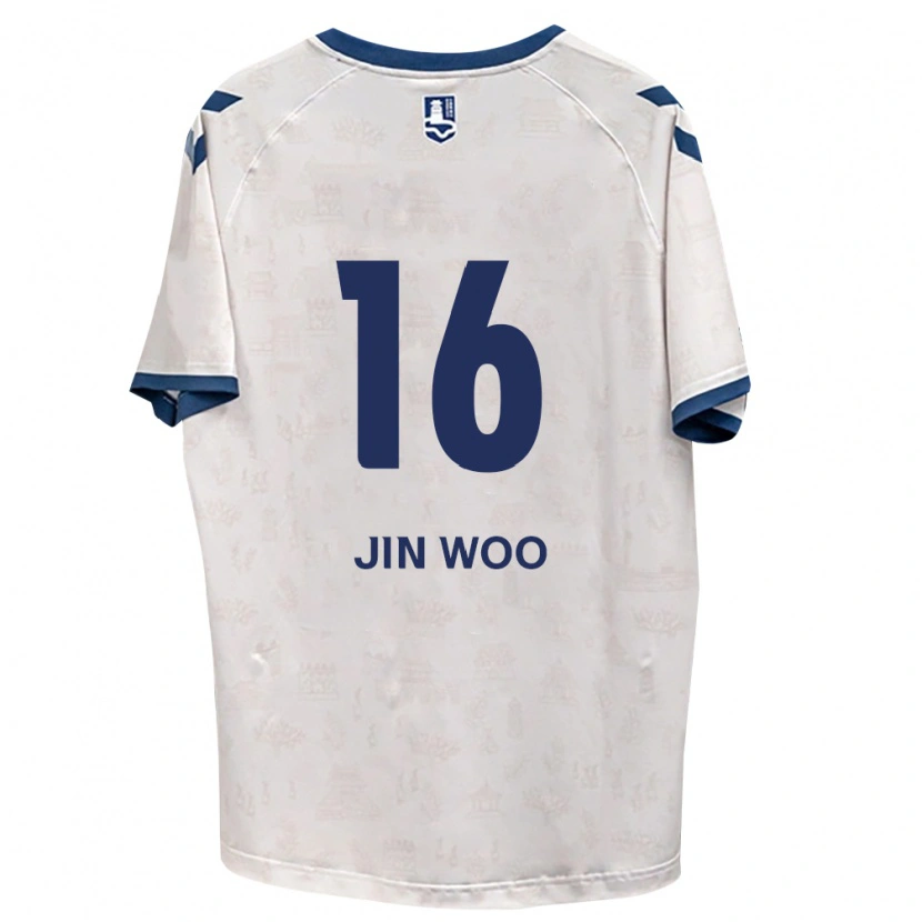 Danxen Herren Jin-Woo Jo #16 Königsblau Weiß Auswärtstrikot Trikot 2026/27 T-Shirt