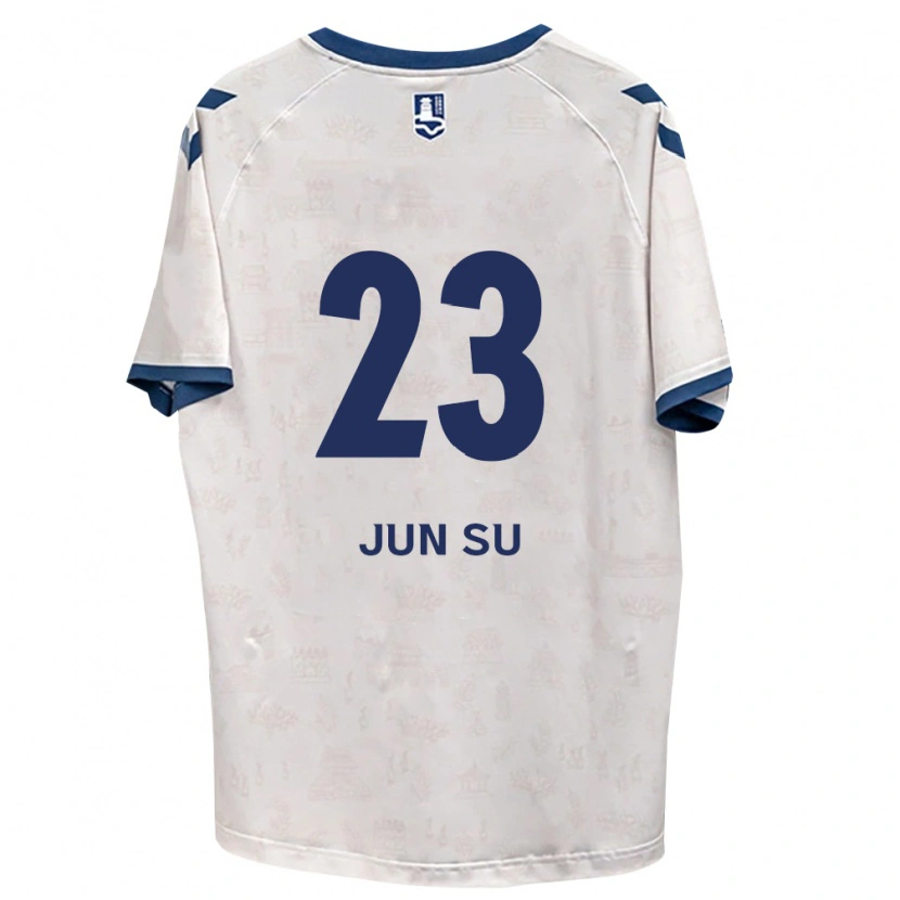Danxen Herren Jun-Su Ahn #23 Königsblau Weiß Auswärtstrikot Trikot 2026/27 T-Shirt
