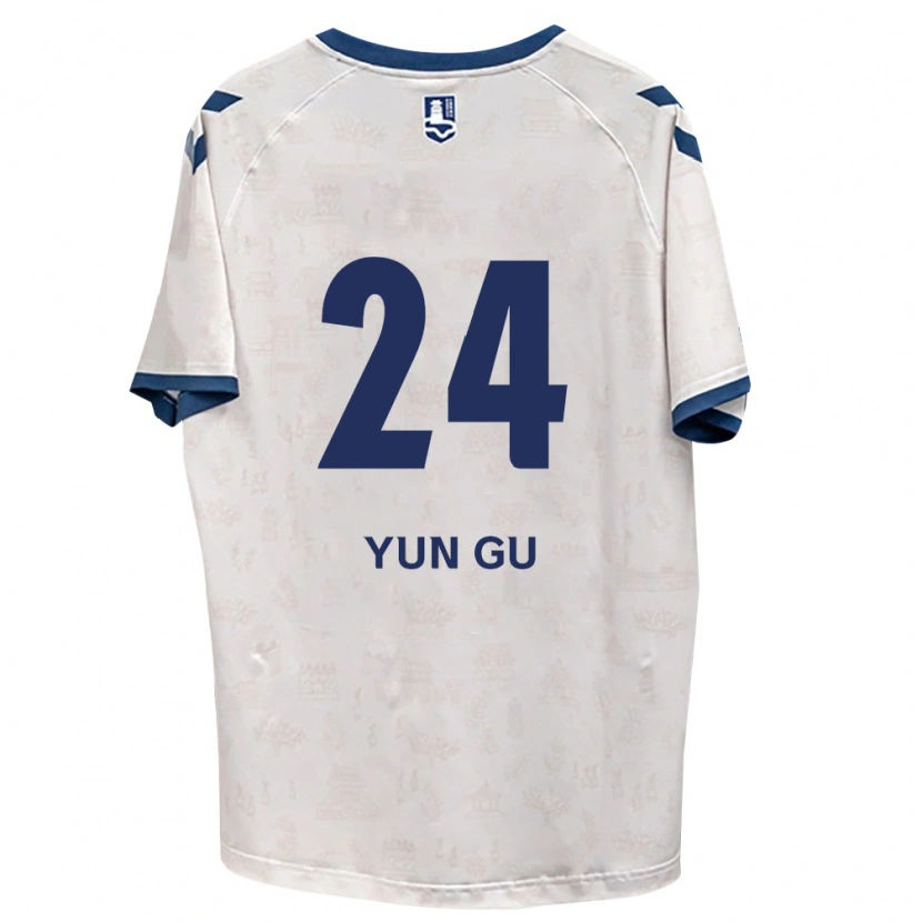 Danxen Herren Yun-Gu Gang #24 Königsblau Weiß Auswärtstrikot Trikot 2026/27 T-Shirt