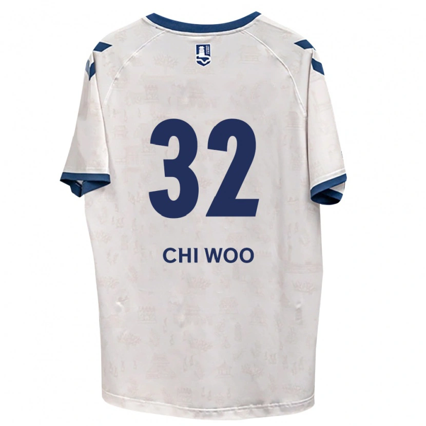 Danxen Herren Chi-Woo An #32 Königsblau Weiß Auswärtstrikot Trikot 2026/27 T-Shirt
