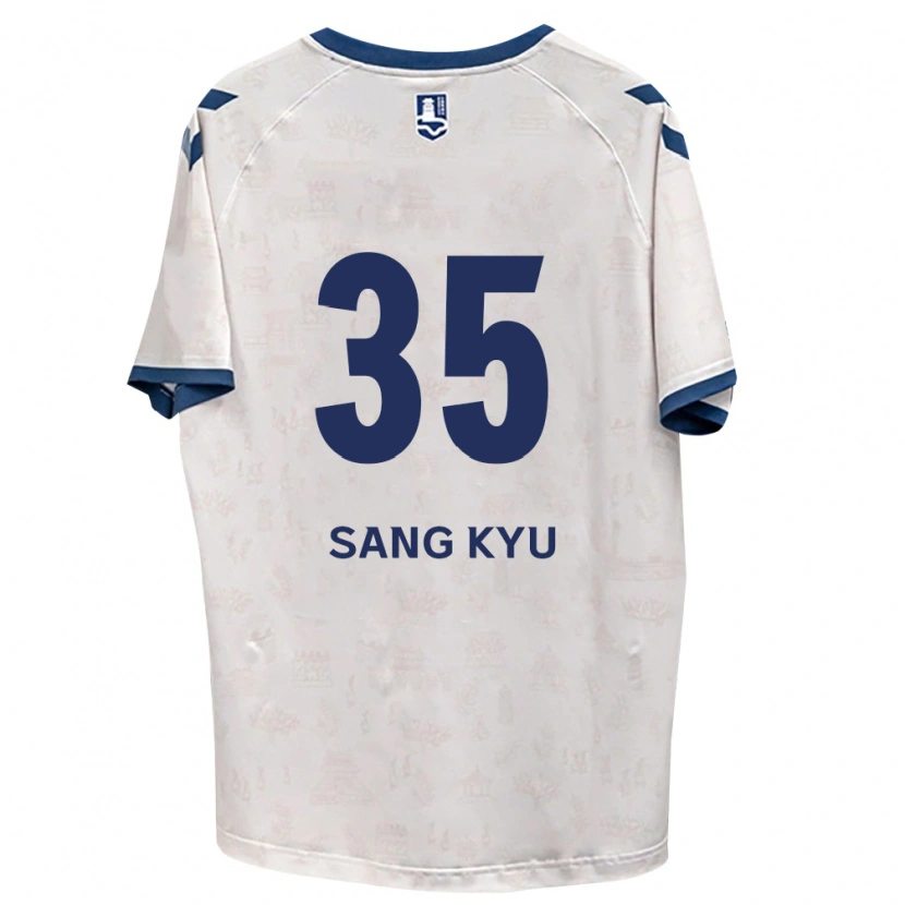 Danxen Herren Sang-Kyu Han #35 Königsblau Weiß Auswärtstrikot Trikot 2026/27 T-Shirt