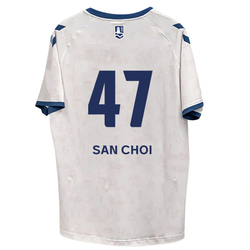 Danxen Herren San Choi #47 Königsblau Weiß Auswärtstrikot Trikot 2026/27 T-Shirt