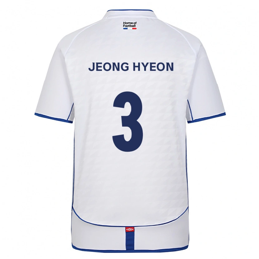 Danxen Herren Jeong-Hyeon Kim #3 Schwarz Weiß Rot Auswärtstrikot Trikot 2026/27 T-Shirt