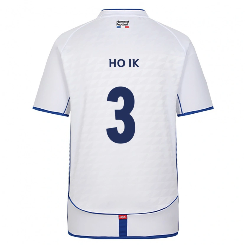 Danxen Herren Ho-Ik Jang #3 Schwarz Weiß Rot Auswärtstrikot Trikot 2026/27 T-Shirt