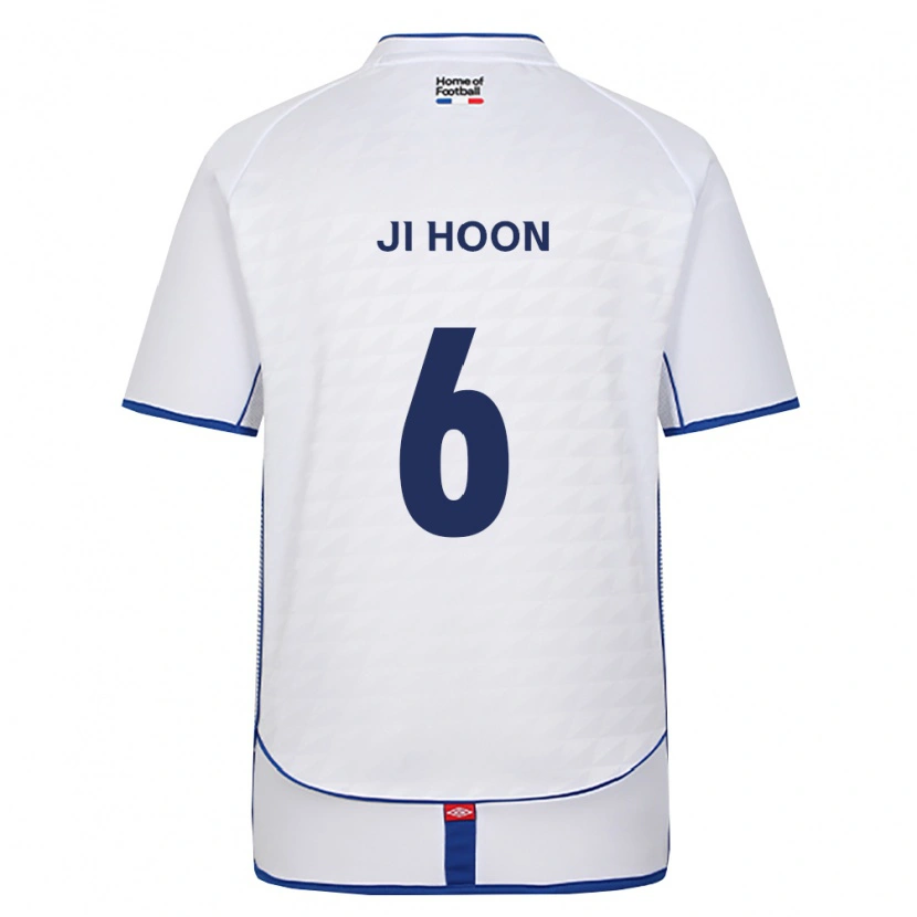 Danxen Herren Ji-Hoon Lim #6 Schwarz Weiß Rot Auswärtstrikot Trikot 2026/27 T-Shirt