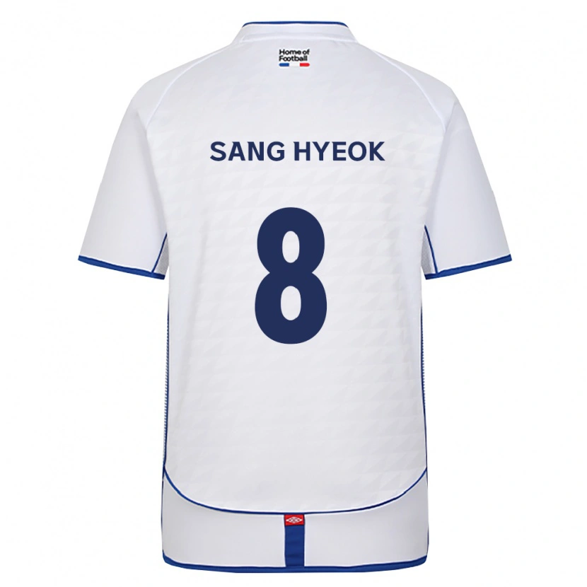 Danxen Herren Sang-Hyeok Park #8 Schwarz Weiß Rot Auswärtstrikot Trikot 2026/27 T-Shirt