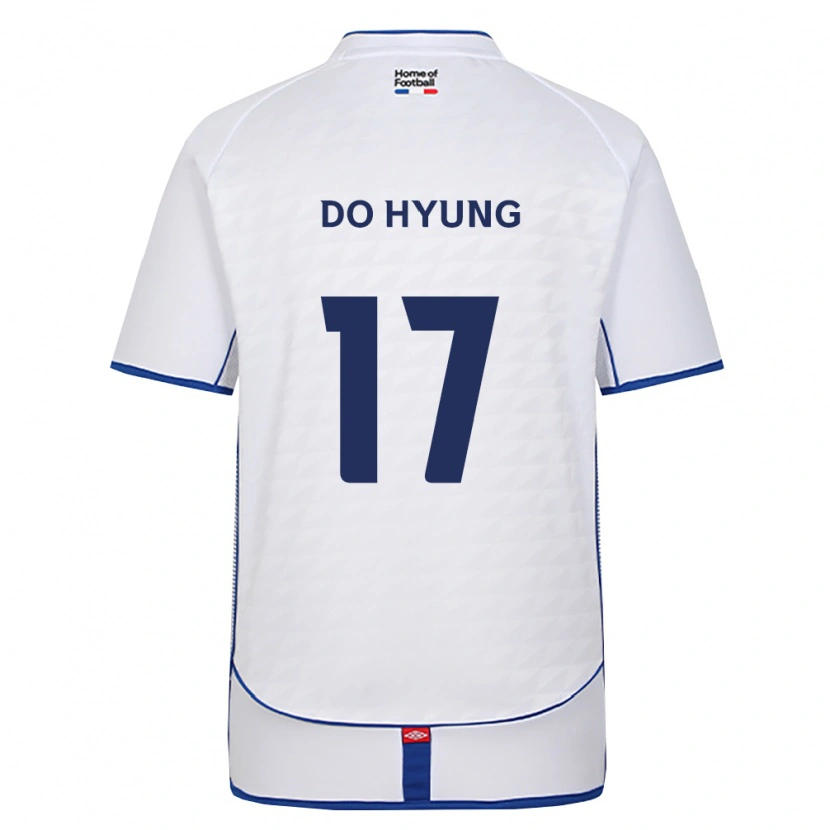 Danxen Herren Do-Hyung Ko #17 Schwarz Weiß Rot Auswärtstrikot Trikot 2026/27 T-Shirt