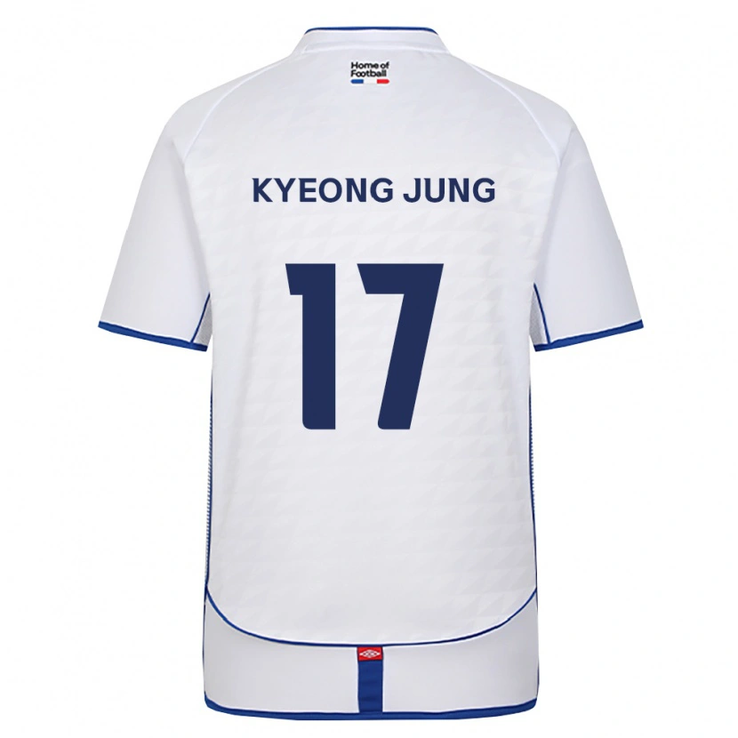 Danxen Herren Kyeong-Jung Kim #17 Schwarz Weiß Rot Auswärtstrikot Trikot 2026/27 T-Shirt