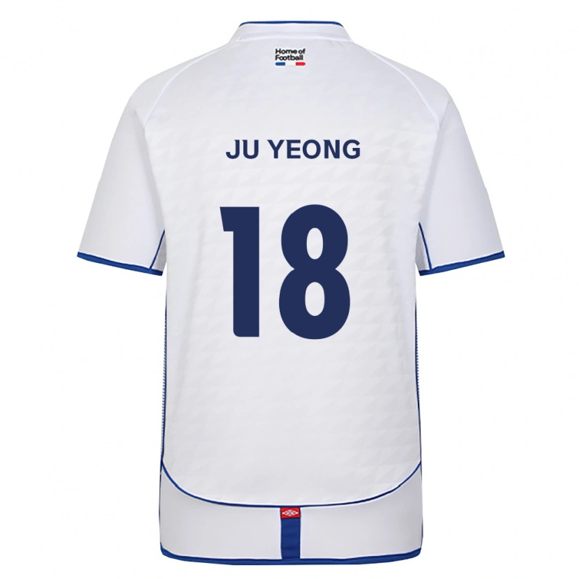 Danxen Herren Ju-Yeong Park #18 Schwarz Weiß Rot Auswärtstrikot Trikot 2026/27 T-Shirt
