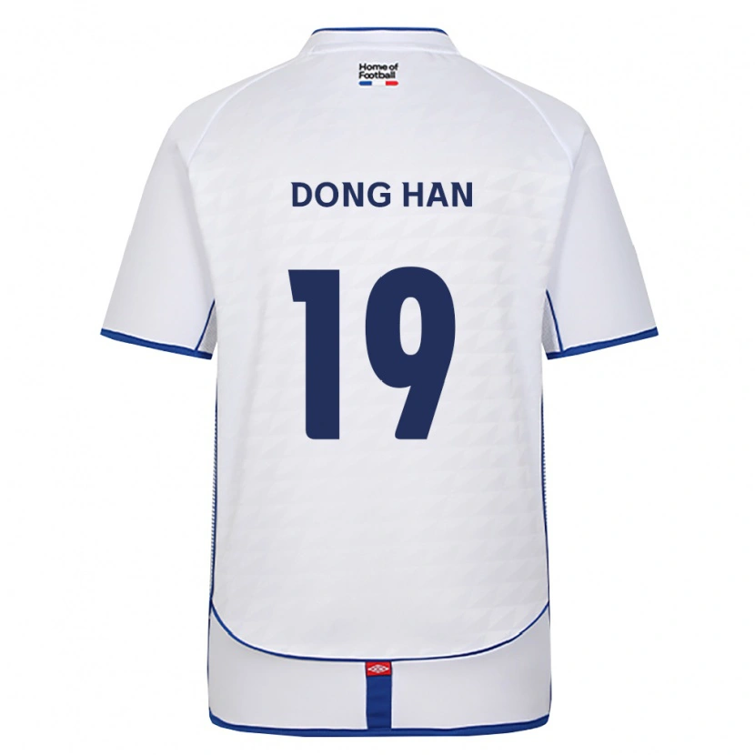 Danxen Herren Dong-Han Seo #19 Schwarz Weiß Rot Auswärtstrikot Trikot 2026/27 T-Shirt