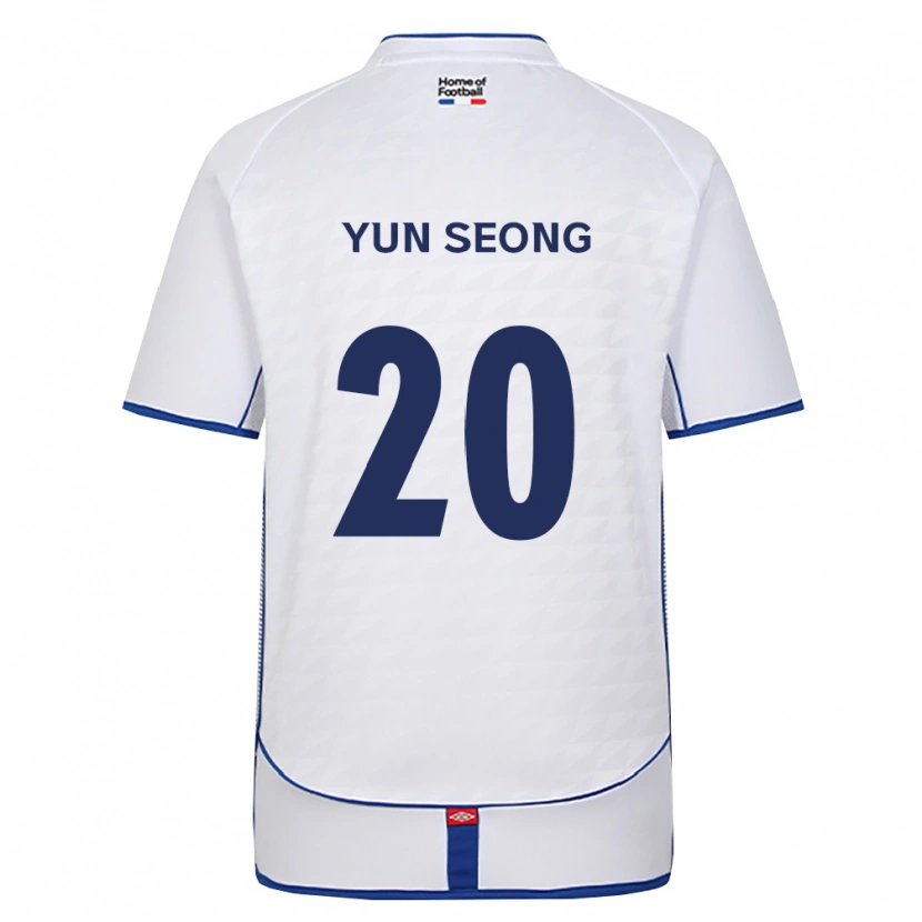 Danxen Herren Yun-Seong Jo #20 Schwarz Weiß Rot Auswärtstrikot Trikot 2026/27 T-Shirt