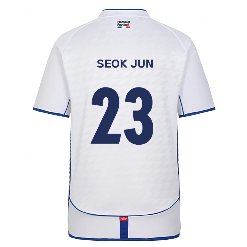 Danxen Herren Seok-Jun Wi #23 Schwarz Weiß Rot Auswärtstrikot Trikot 2026/27 T-Shirt