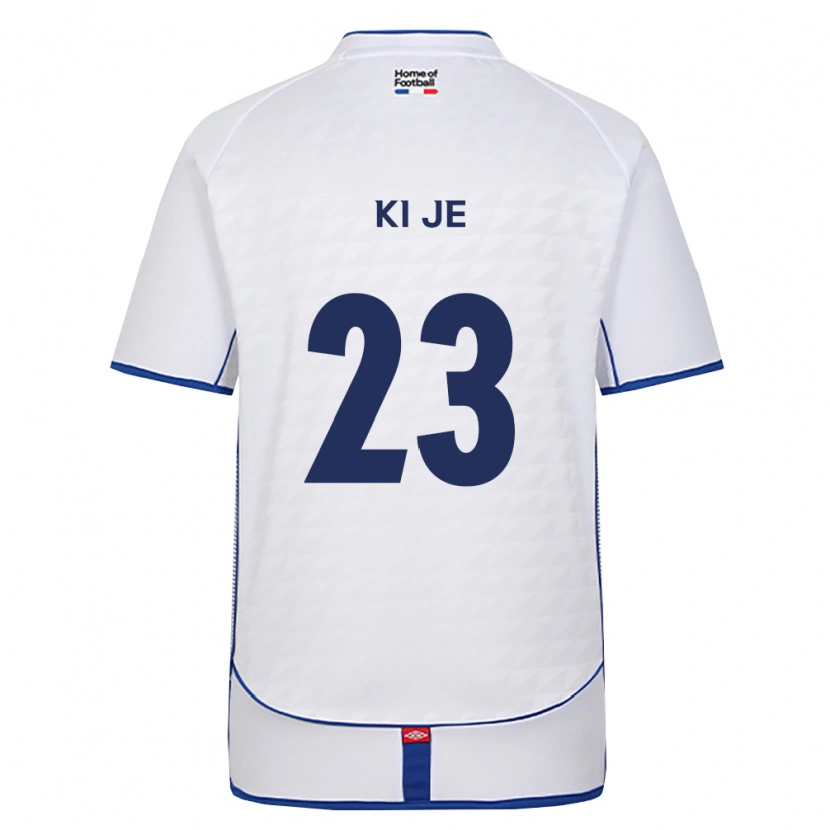 Danxen Herren Ki-Je Lee #23 Schwarz Weiß Rot Auswärtstrikot Trikot 2026/27 T-Shirt